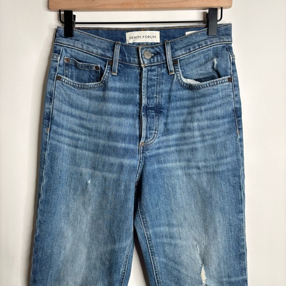 Denim Forum The Arlo High Rise Straight size 27 - Picture 2 of 12